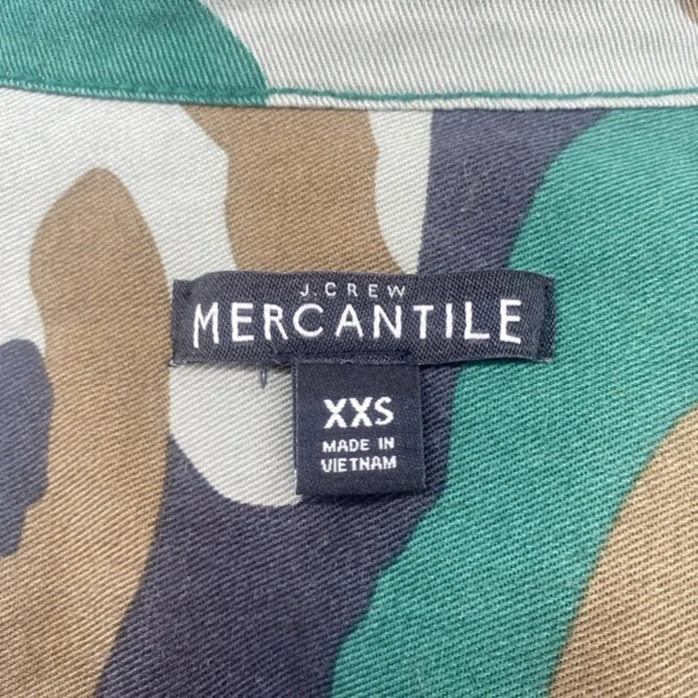 J. Crew Mercantile 100%‎ Cotton Camo Jacket